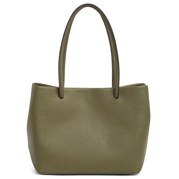 Marc Jacobs Logo Embossed Saffiano Leather Small Tote - Beech - Picture 2 of 8